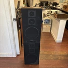 Pair Of Sanyo SS-540 3-WAY Twin Bass Reflex Floor Speakers Wood. Fixed Price $37.49.