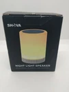 Shava Night Light Bluetooth Speaker Portable Wireless Touch Control. Fixed Price $19.99.