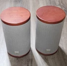 Jvc SP-FSSD9 Round Bookshelf Speakers With Wires Great Shape Read. Fixed Price $83.26.