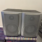 Sharp CP-MP131 Pair Of Speakers For Stereo System 170W W/cables Tested & Works. Fixed Price $51.99.