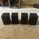 Monoprice #10565 Pid 10800 Home Theater System Speakers Set Of 4 Tested Works. Fixed Price $79.95.