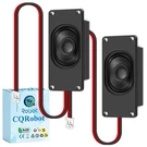 Cqrobot Miniature Loudspeaker Watt Ohm Passive 4O3W-JST-PH2.0-N, Black. Fixed Price $12.92.