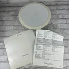 Wave Audio CS600 8 5/32" Ceiling Speaker Flush Mount Model New Box. Fixed Price $24.14.
