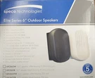 Speco Elite Series 6 Inch White Outdoor Speakers. Fixed Price $200.00.