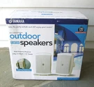 Yamaha All-weather Indoor/outdoor 2-WAY Speakers Pair NS-AW150W White New Sealed. Fixed Price $89.99.