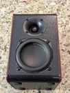 Saiyin Passive Bookshelf Speaker 3.5 Inch Woofer,home Desktop Burgundy Single. Fixed Price $45.00.