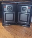 Akai Model SW-M313 2-WAY Speakers Rare Classic Design Made In Japan. Fixed Price $62.00.