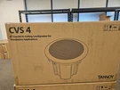 Pair New Tannoy Cvs Coaxial In-ceiling Loudspeaker, 4", 160W, White (Q30). Fixed Price $140.00.