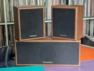 Technics SB-C11 And SB-S17 Simulated Wood Grain Cabinet Speakers Vintage. Fixed Price $49.95.