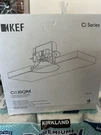 Kef CI130QRFL Round In-ceiling Loudspeaker. Fixed Price $250.00.