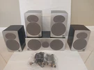 Athena Technology C.5 S.5 Home Theater Speakers Center & Surround + 4 Brackets. Fixed Price $89.00.