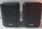 Pair (2) Klh Speakers Indoor/outdoor Model 980 Audio Home System Bookshelf Black. Fixed Price $54.99.
