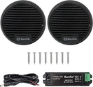 Herdio 3" 140W Marine Bluetooth Speakers Waterproof Bathroom Kitchen Boat. Fixed Price $55.11.