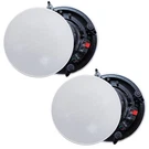 Vaiyer 8" In-ceiling/wall Frameless Speakers 600W Way Spkr Flush Mount (2 Set). Fixed Price $89.99.