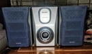 Sharp Bookshelf Speakers 37.5 Watts CP-MP60F And Subwoofer 45 CP-MP60SW. Fixed Price $45.00.