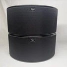 Pair Of Black Klipsch Icon VS14 8 Ohm Surround Speakers - 50 Watts. Fixed Price $104.95.