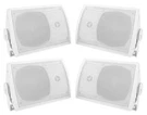 (4) Rockville HP5S-8 5.25" Outdoor/indoor Home Theater Speakers+swivel Brackets. Fixed Price $114.90.