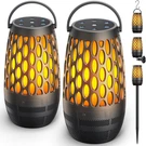 Outdoor Speakers Bluetooth Waterproof IPX6 With Flame Lights, Gadget Gifts For. Fixed Price $118.99.