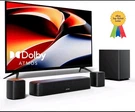 Ultimea 5.1CH Aura A50 Pro Soundbar With Subwoofer 2 Surround Speakers Hdmi Earc. Fixed Price $114.00.