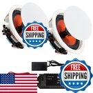 Herdio Inch Bluetooth Ceiling Speakers Max Power 240 Watts Way Flush Mount. Fixed Price $89.08.
