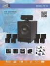 Bno Acoustics TR-12 Home Theater System New!!!!. Fixed Price $179.99.