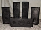 Sony Home Theatre (5) Speakers System Set Black SS-TSB137, TSB142, & CTB127. Fixed Price $39.00.