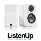 Svs Ultra Evolution Nano Bookshelf Speakers (pair) - Piano Gloss White. Fixed Price $729.00.