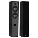 Dayton Dual 6.5 Bass Drivers Classic Floor-standing Tower Speaker Pair Black. Fixed Price $219.99.