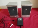 Aiwa SC-A2Y Mini Bass Reflex Speakers Power Booster Dsl 1983 Japan. Fixed Price $49.99.