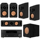 Klipsch Reference Cinema System, Black + Onkyo TX-RZ30 170W 9.2-CHANNEL Receiver. Fixed Price $1798.00.