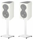 (2) White 29 Steel Stands Revel PERFORMA3 M105 Bookshelf Speakers. Fixed Price $74.95.