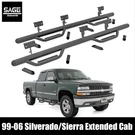 Nerf Steps For 99-06 Silverado And Sierra 1500/2500 Extended Cab. Fixed Price $299.95.