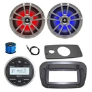 Jbl Marine Radio, Spa Bezel, Adapter, Antenna, 2X 6.5" 225W Led Speakers W/wire. Fixed Price $299.99.