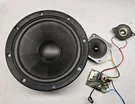 Kenwood S-711 3-WAY Bookshelf Speaker (3 Drivers + Crossover, No Cabinet) Works. Fixed Price $39.00.