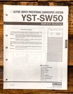 Yamaha YST-SW50 Subwoofer / Speaker Service Manual *original*. Fixed Price $14.97.