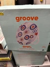 Groove Onn Round Stereo Bluetooth Speaker IPX4 Water Resistant. Fixed Price $34.99.