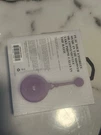 Ijoy Mist Splashproof Bluetooth Speaker Purple Hands-free Calls Round. Fixed Price $20.00.