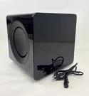 Kef KF92 Dual 9" 1000W Powered Subwoofer - Gloss Black Read. Fixed Price $1399.99.