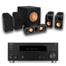Klipsch Reference Cinema System, Black + Receiver #1069177. Fixed Price $1798.00.