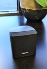 Single Bose Cube Speakers Lifestyle Acoustimass Surround Sound Black. Fixed Price $24.95.