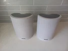 Pair Of Onkyo 100W SKM-330S Speakers Rear Right / Left Surround Sound System. Fixed Price $33.00.