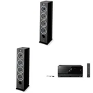 Focal Vestia NO3 Black Floorstanding Speakers (pair) With RX-A8A Receiver Bundle. Fixed Price $5069.99.