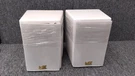 Mk Sound M4T Tripole Surround Speakers Pair White Works Fine Tested TMB01 3.5/PC. Fixed Price $477.00.
