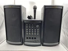 Kustom Profile System One Amp Pa KPS-PM100T, 2 KPS-LS100T W/suit Case. Fixed Price $600.00.