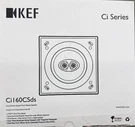 Kef CI160CSDS, 6.5" In-ceiling Dual Voice Square Speaker, 80W (each). Fixed Price $399.00.