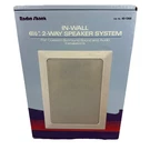 Optimus Radio Shack 40-1368 In-wall 6.5 2-WAY Speaker 80W Max 40W Rms. Fixed Price $39.50.