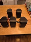 Insignia NS-H2002B Surround Speakers. Fixed Price $7.00.
