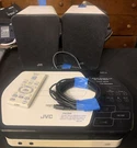 Jvc UXN1W Mini Cd/fm/am/line Micro Component System, Remote, Speakers, Tested. Fixed Price $63.99.
