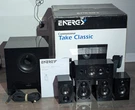 Energy Take Classic 5.1 Home Theater Speaker System, ESW-8 Subwoofer In Box. Fixed Price $299.99.