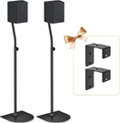 Speaker Stands Pair For Samsung HW-Q990C HW-Q990D Rear With Wall. Fixed Price $66.00.